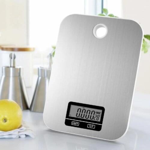 LCD 5kg/1g Electronic Housewares Scale Digital Precision Food Jewelry Kitchen Balance Measuring Weight Tool Accessories Timemore