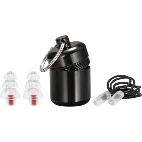 1 Pair Noise Cancelling Ear Plugs For Sleeping Musicians' Hearing Protection High Fidelity Silicone Earplugs With Sound