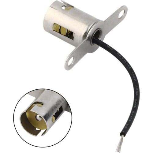 1Pcs 1156 BA15s LED Light Bulb Socket Holder With Wire Connector for Car Truck