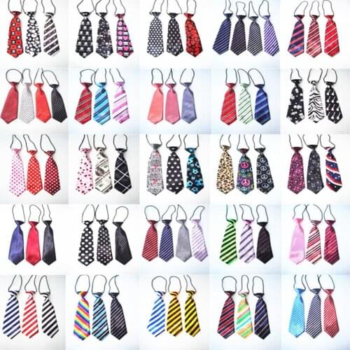 100PC/Lot Stripes Large Dog Ties For Big Dogs Neckties Bow Ties Dog Grooming Accessories Pet Supplies