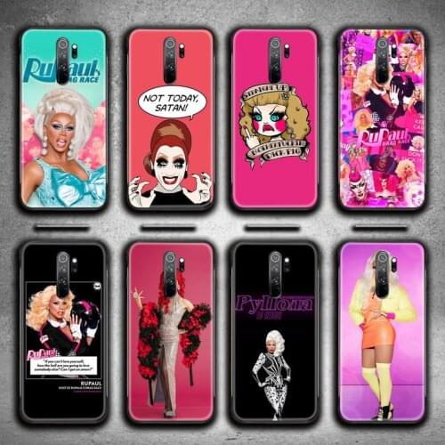 RuPauls Drag Race Phone Case for Redmi Note 9 8 8T 8A 7 6 6A Go Pro Max Redmi 9 K20 K30 Pro