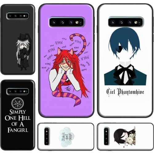 Anime Black Butler Kuroshitsuji For Samsung S10 S20 Plus S8 S9 S10e Case For Galaxy Note 20 Ultra Note 10 Lite 9 Coque