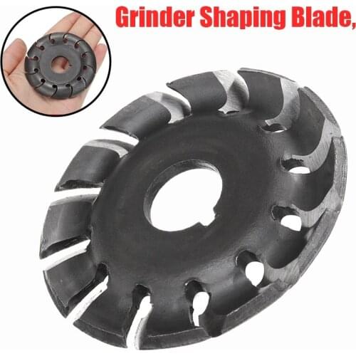 Electric Angle Grinder Shaping Blade Wood Carving Disc Cutting Woodworking Tool 16mm Wood Shaping Woodworking Carving Disc