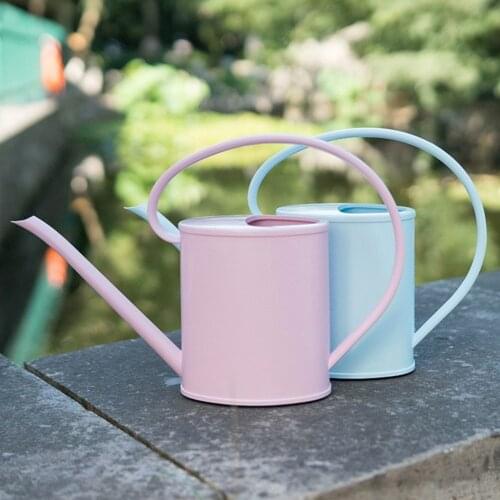 Long Mouth Indoor Small Watering Can Long Narrow Spout Plant Sprinkler Potted Home Kettle Irrigation For Garden Plants Supplies