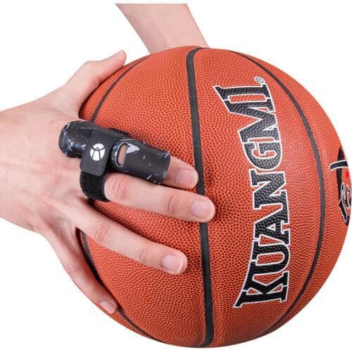 Kuangmi 1 PC Finger Sleeve Support Protector Prevents Finger Injury During Sports Breathable Pressurized Bandage Finger Sleeves