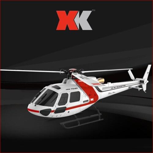 Original XK K123 6CH Brushless AS350 Scale 3D6G System RC Helicopter RTF Upgrade WLtoys V931