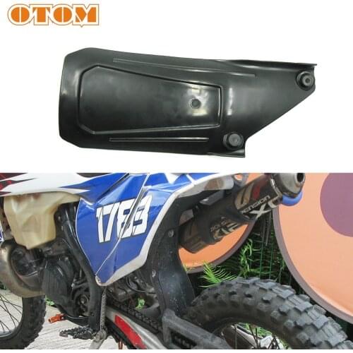 OTOM Motorcycle Rear Fender Mudguard For KTM SX SXF XC 125 150 250 300 450 Shock Absorbing Air Box Mud Flap Splash Guard Black