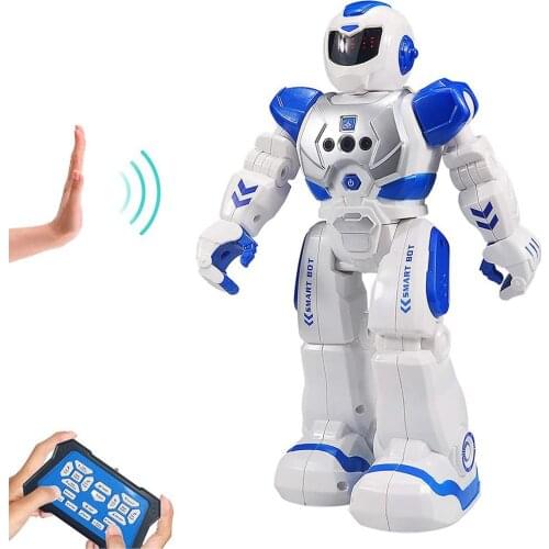 Programmable RC Robot Toy Singing Dancing Talking Smart Robot For Kids Educational Toy For Children Gesture Sensing RC Robot
