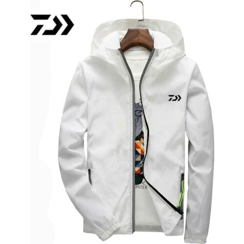 Fishing Clothes Waterproof Breathable Jacket Thin Jacket Hooded 2020 Summer Outdoor Long Sleeved Sunscreen Fishing Clothing male