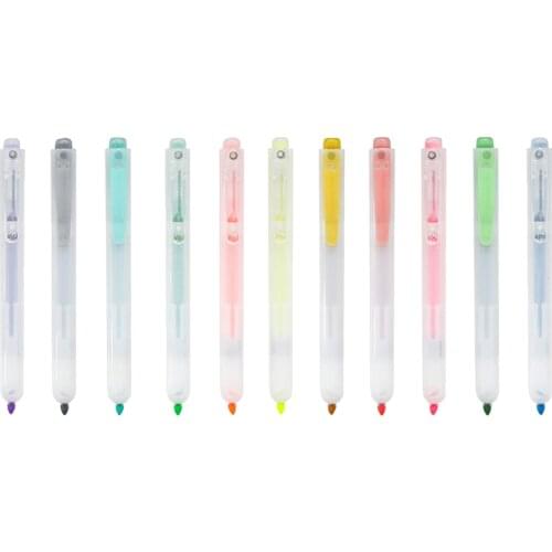 Students Fluorescent Paint Pens Marker DIY Painting Coloring Doodle Highlighters