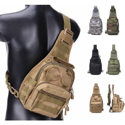 Tactical Military Bag Climbing Backpack Shoulder Bag Hiking Camping Hunting Daypack Fishing Travel pack Outdoor Sport Camouflage