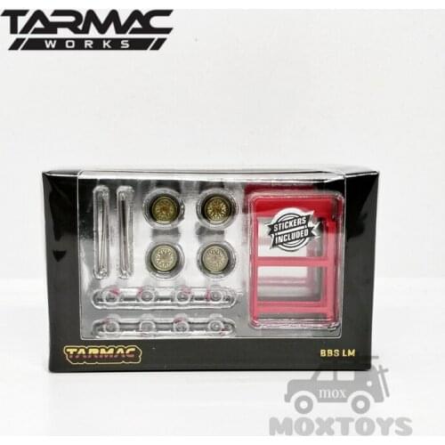 Tarmac Works 1: 64 TW 64 BBS LM Gold Wheels Toolkit Bag