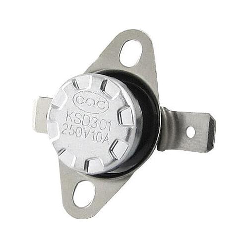 2 x Temperature Controlled Switch Thermostat 115 Celsius Normal Close KSD301