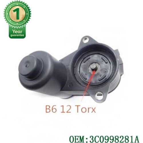 High Quality NEW 12 Torx Rear Caliper HandBrake Parking Servo Motor For V W Passat B6 Tiguan For Audi OEM 3C0998281A