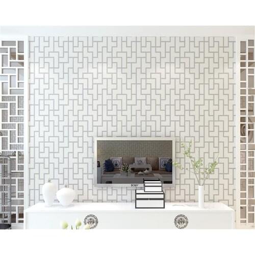 High Quality 3D Wallpaper Geometry Deer Leather Background Wallpaper Modern Simple Living Room Bedroom Wallpaper Roll Beibehang