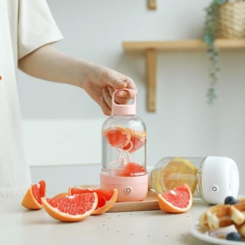 400ML Mini Portable Juicers USB Electric Mixer Strong Power Electric Juice Milkshake Cup Food Processor Maker Juices Extractor