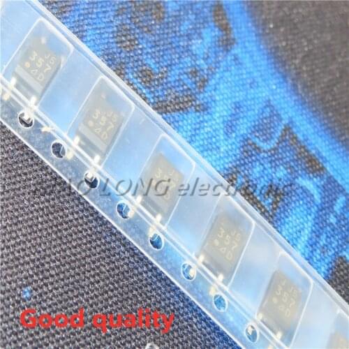 50PCS/LOT PC357N4 PC357N1T PC357N2J000F SOP4 SOP-4 Optocoupler Photoelectric coupling