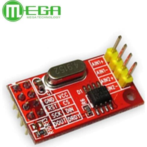 AD7705 Dual 16 bit ADC Data Acquisition Module Input Gain Programmable SPI Interface TM7705