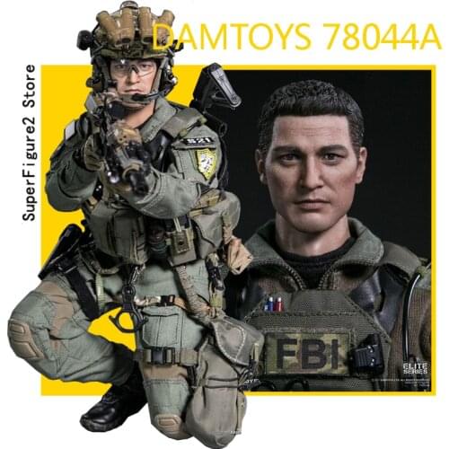 DAM Toys 78044A Elite Series US FBI SWAT TEAM AGENT - SAN DIEGO 1/6 Action Soldier Figure