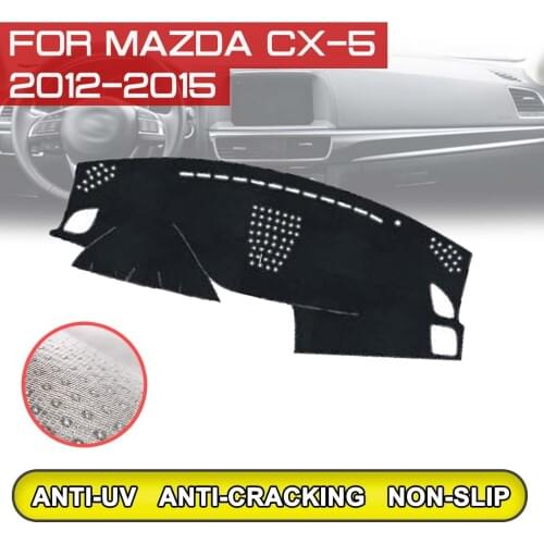 For Mazda CX-5 CX5 2012 2013 2014 2015 Car Dashboard Mat Anti-dirty Non-slip Dash Cover Mat UV Protection Shade