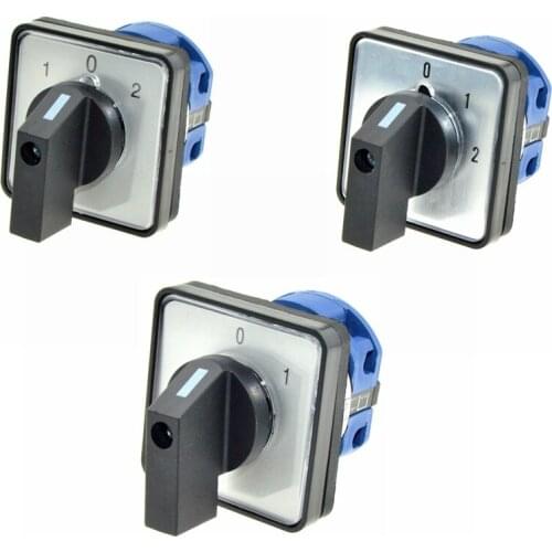 Latching Ui 660V Ith 20A 4Terminals 2Positions 3Positions ON-OFF 5 Action Type Cam Combination Changeover Switch Rotary Switches