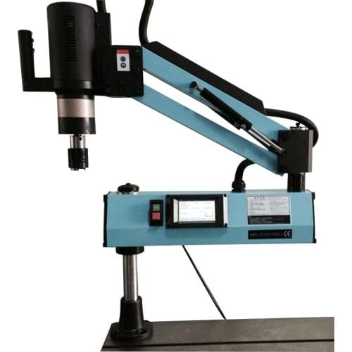 Touch Screen Universal Type Electric Tapping Machine M3-M30 with ISO Chuck Servo Tapper Tools Working Taps Threading Machine CE
