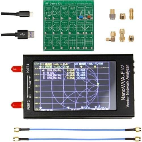 NanoVNA V2 3G vector network analyzer 4.3 inch NanoVNA-F V2 antenna analyzer RF Demo Kit