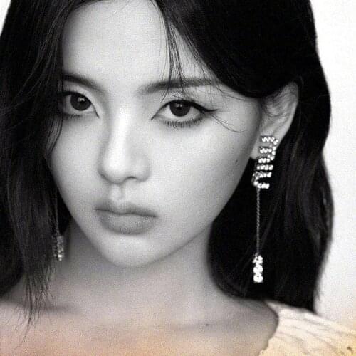 Find Me Letter Drop Earrings Long Alloy Tassel Shiny Rhinestone Earrings Creative Women Fashion Jewelry Accessories