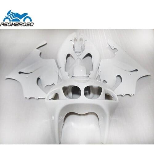High Quality Motorcycle for Kawasaki Ninja ZX7R fairing kit 1996-2003 full white fairing set zx7r 96 97 98 99 00 01 02 03 HX81