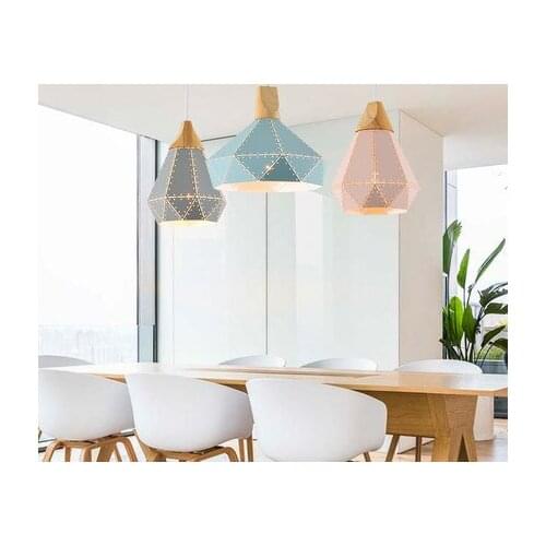 Japan deco chambre lustre pendente wood bedroom luminaire suspendu