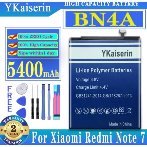 YKaiserin Xiaomi Redmi 7 Phone Batteries