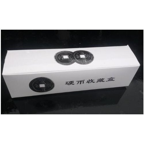 20pcs/set Clear Coin Capsules Caps Transparent Coincapsules For Coins Protective box 50Set