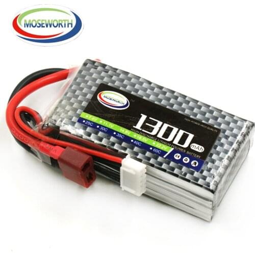4S 14.8V 1300mAh 40C Lipo Battery For RC Helicopter Car Boat Drone Quadcopter Airplane Model Remote Control Toys Lithium Battery