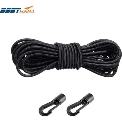 6mm Strong Elastic Rope Bungee Shock Cord Stretch String Tie Down DIY Jewelry Making Outdoor Project Tent Kayak Boat Backage