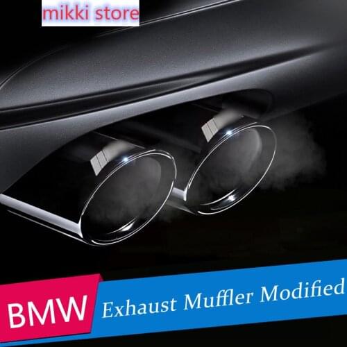Accessories For BMW 1 2 3 4 5 7 Series X1 3GT F20 F22 F30 F32 F34 F10 F48 G30 G11 Car Exhaust Muffler Pipes Rear Pipe Modified