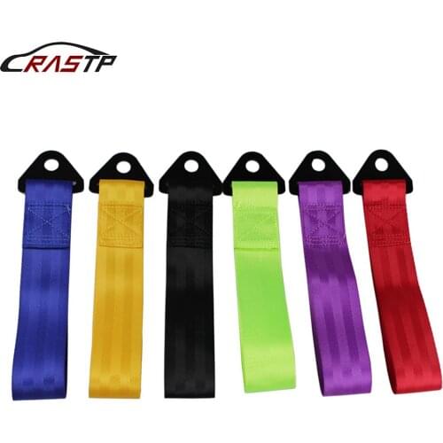 Car Universal Modified Trailer Rope Trailer Towing Belt 2 Inch Trend Color Trailer Rope High Strength Nylon Rope RS-BAG013A-NM