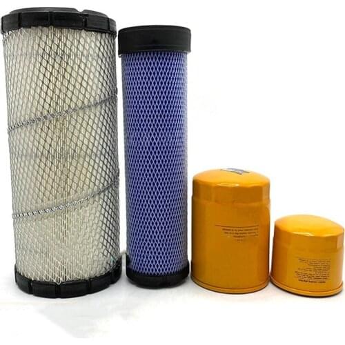 Free shipping Excavator parts filter for Kubota U45-3 oil diesel filter air filter hydraulic oil filter maintenance