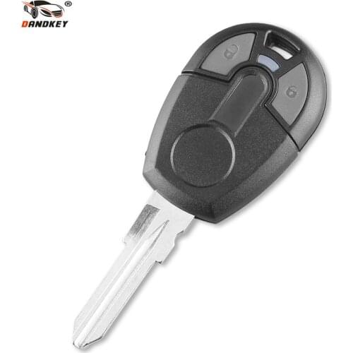 DANDKEY 10ps New Replacement Car Key Shell Case Cover For Fiat Transponder Key Shell Blank Case Cover