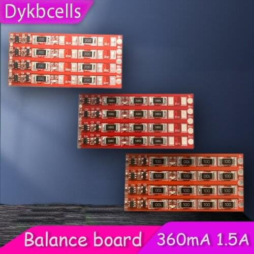 Dykbcells 1S 2S 3S 4S 3.2V LiFePo4 iron phosphate Lithium Battery BMS Charging Protection Balance limiting Board 6S 7S 8S 3.6V