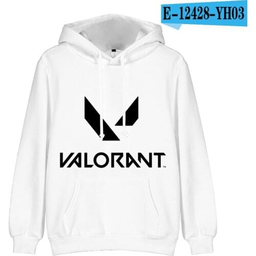 Print Personality Game Valorant kids Hoodies New Boys/ Girls Hoodie Teen Long Sleeve Men / Women Popular Valorant Casual Outwear