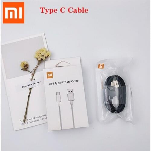 Xiaomi USB C Cable 100CM Fast Charging Type C Data Cord For Mi 11 CC9 6 6X 5X 8 9 9SE Play POCO X3 Redmi Note 10 9 8 7 PRO 8T 8A