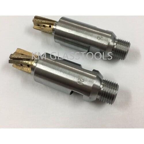 KM Brand High Quality! Milling cutter (CNC Tools)Diameter:16x6mm,20x6mm for Glass Milling Machine.Total length 105mm.D8-SS4