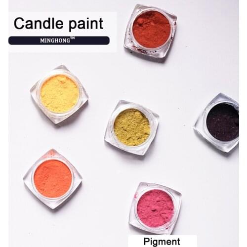 1g DIY Candle Making Wax Dye Paints Candle Dye Paints for Soy Wax Candle Oil Colour Coloring Dye Candle Making Candle Pigments