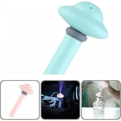 Creative Humidifier UFO Shape Height Adjustable Insulated Net USB Powered Mist Humidifier