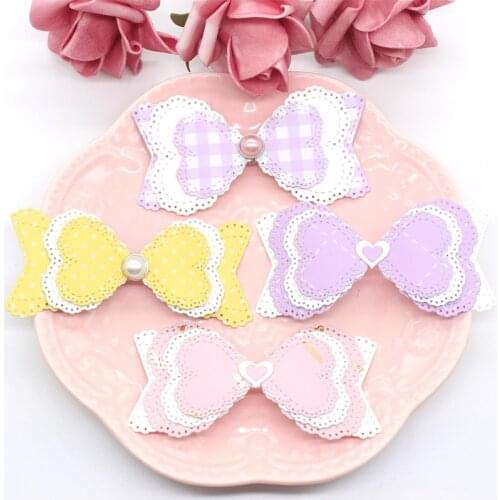 KSCRAFT Heart-shaped Bow Metal Cutting Dies Stencils for DIY Scrapbooking Decorative Embossing DIY Paper Cards