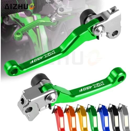 Motocross KX450 F CNC Pivot Brake Clutch Levers Motorbike Lever Dirt Bike FOR KAWASAKI KX450F KX 450F 2013-2018 2017 2016 2015
