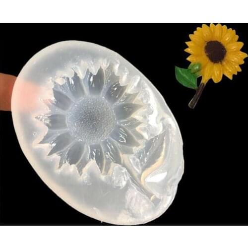 Sun Flower Silicone Mold Necklace Jewelry Making DIY Handicraft Epoxy Mould Tool Jewelry Making DIY Handicraft Epoxy Mould Tool