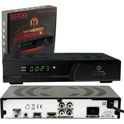 MAGBOX ROYAL X FULL HD CASED SATELLITE RECEIVER TKGSLİ (HDMI * RCA)