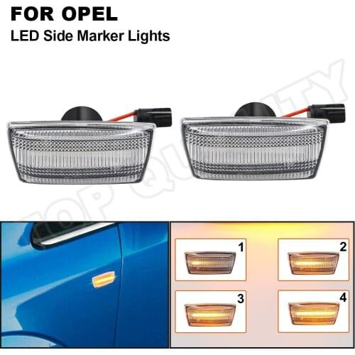 LED Dynamic Turn Signal Light Side Marker Sequential Blinker For Chevrolet Cruze J300 J305 Aveo T300 Orlando Cadillac BLS CTS
