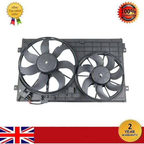 AP01 Radiator Cooler Fan w/o damper for VW CADDY3 PASSAT JETTA3 EOS TOURAN 1K0959455N 1TD121 203 A 1K0 959 455 CT 1K0 959 455 F